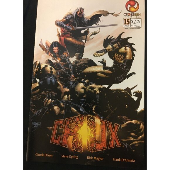 10 Crossgen Comics Meridian Sigil Coyote Chronicle Crux Negation Crica 1983-2002 - Picture 2 of 12